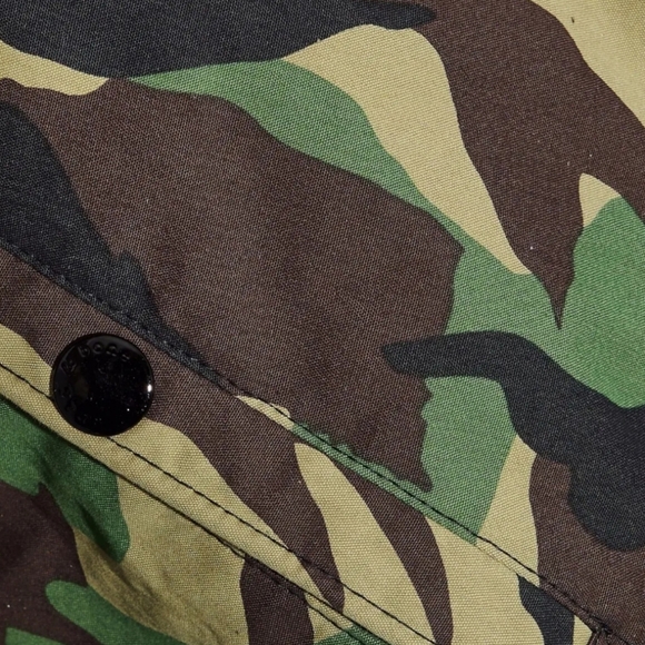 Rag & Bone camouflage shearling trim jacket - Picture 6 of 9